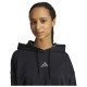 Adidas Γυναικείο φούτερ Essentials 3-Stripes Print French Terry Hoodie